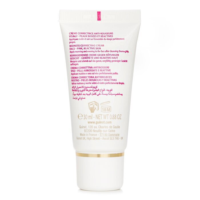Guinot Red Logic Face Cream For Reddened & Reactive Skin 30ml/1.03oz