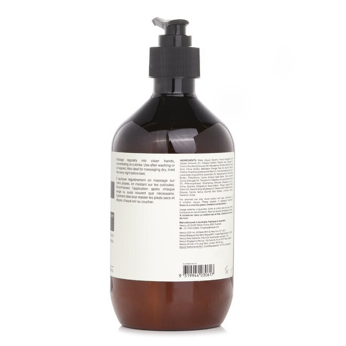 Aesop Resurrection Aromatique Hand Balm 500ml/16.67oz