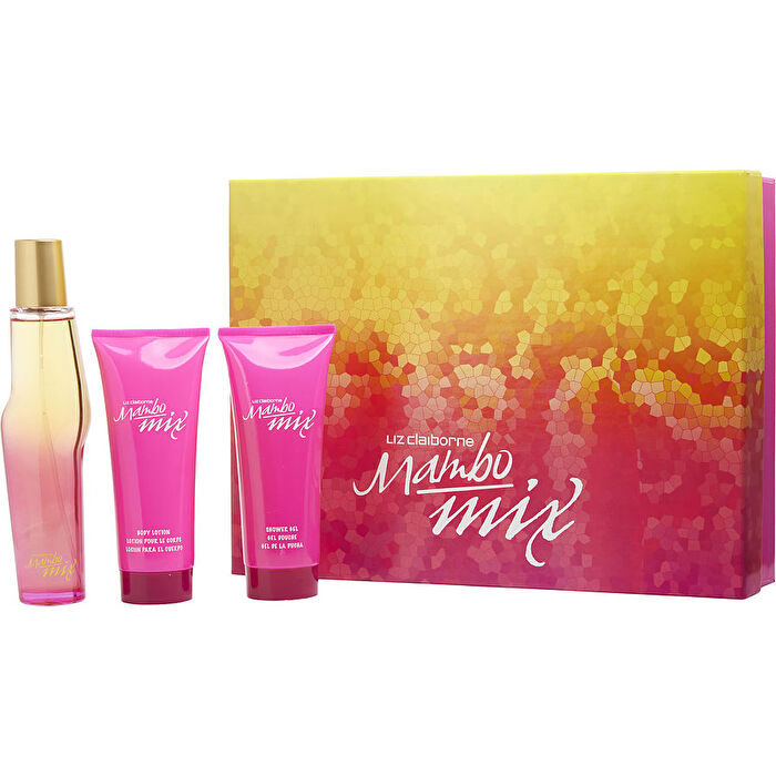 Liz Claiborne Mambo Mix Eau De Parfum Spray & Body Lotion & Shower Gel 90ml/3.4oz