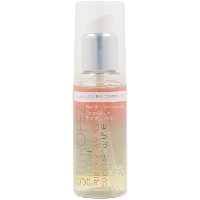 St. Tropez Self Tan Purity Vitamins Bronzing Water Serum - Glow Boosting Vitamin C & D 50ml/1.69oz