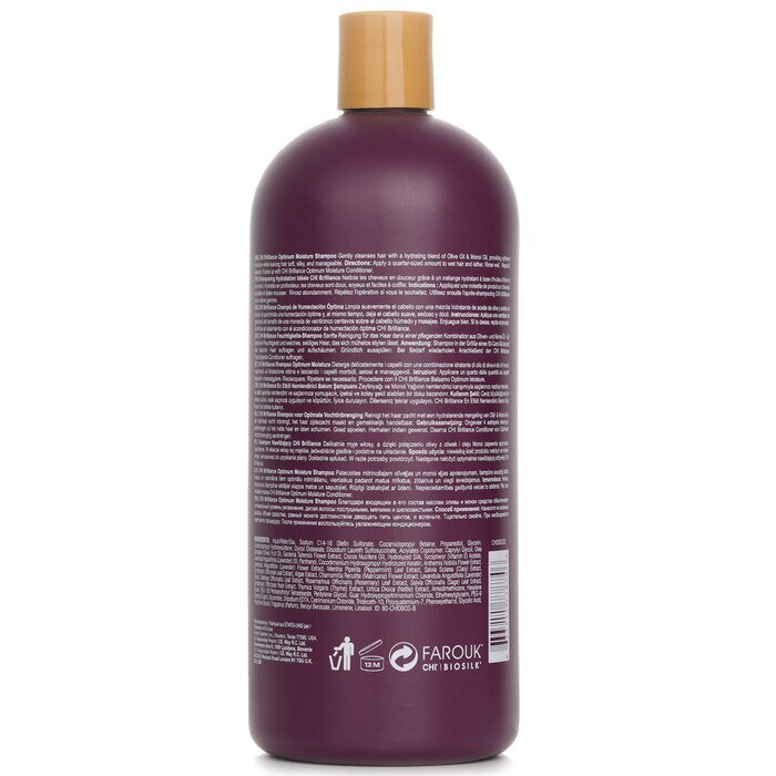 CHI Deep Brilliance Olive & Monoi Optimum Moisture Shampoo 946ml/32oz