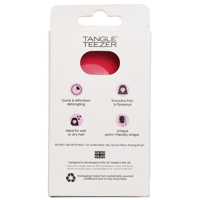 Tangle Teezer Thick & Curly Detangling Hair Brush - # Salsa Red (For Thick, Wavy and Afro Hair) 1pc