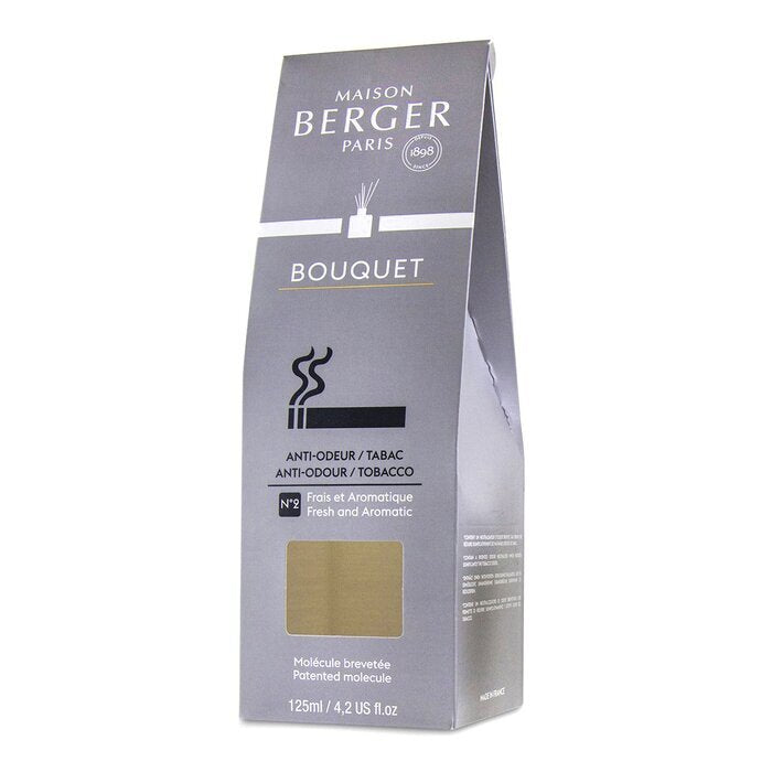 Lampe Berger (Maison Berger Paris) Functional Cube Scented Bouquet - Neturalize Tobacco Smells N°2 (Fresh and Aromatic) 125ml/4.2oz