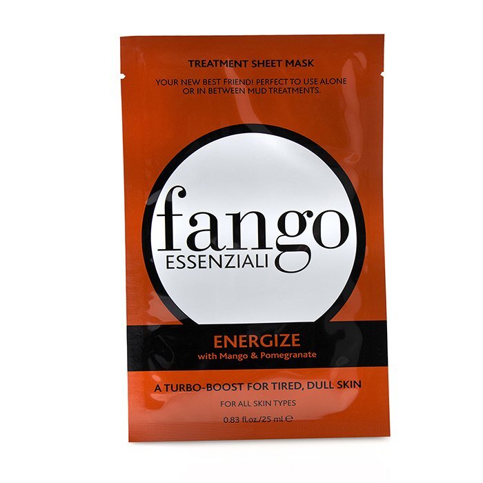 Borghese Fango Essenziali Energize Treatment Sheet Masks 4x25ml/0.83oz