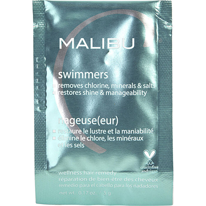 Malibu Hair Care Swimmers Weekly Solution Box Of 12 ( Packets) 0.16oz