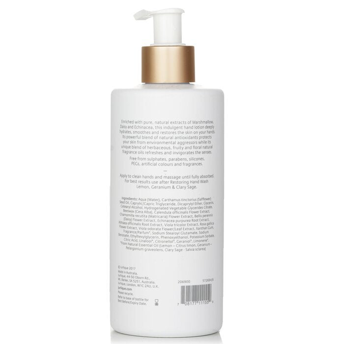 Jurlique Lemon, Geranium & Clary Sage Restoring Hand Lotion 300ml/10.1oz