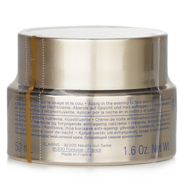 Clarins Nutri-Lumiere Nuit Nourishing, Rejuvenating Night Cream(Random Packaging) 50ml/1.6oz