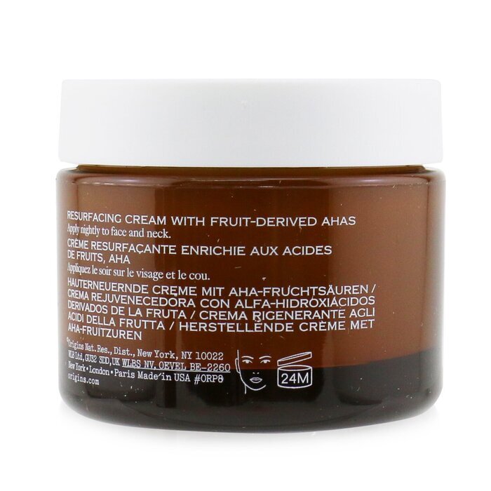 Origins High-Potency Night-A-Mins Resurfacing Cream With Fruit-Derived AHAs 50ml/1.7oz