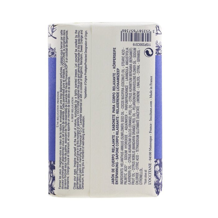 L'Occitane Aromachologie Cocon De Serenite Relaxing Body Soap 200g/0.7oz
