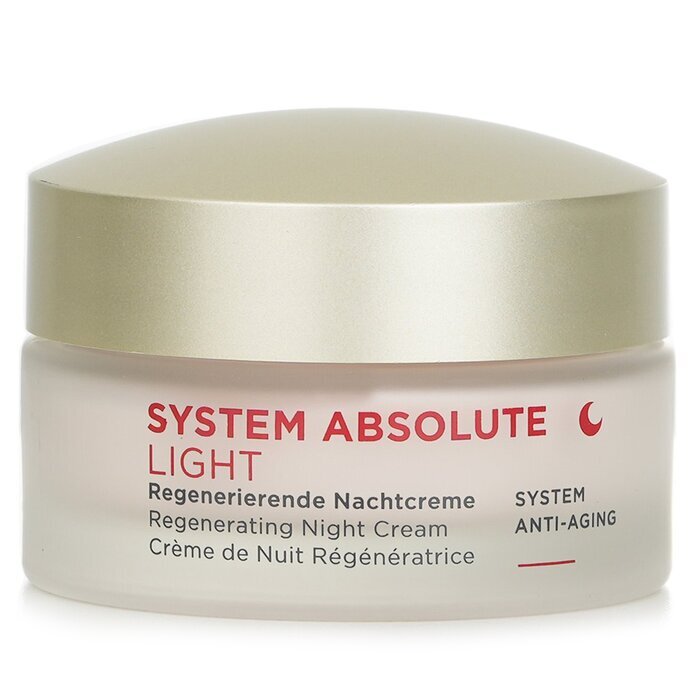 Annemarie Borlind System Absolute System Anti-aging Regenerating Night Cream Light - For Mature Skin 50ml/1.7oz