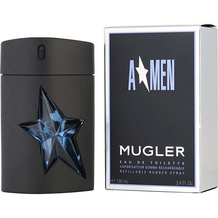 Thierry Mugler Angel Eau De Toilette Spray Rubber Bottle Refillable 90ml/3.4oz