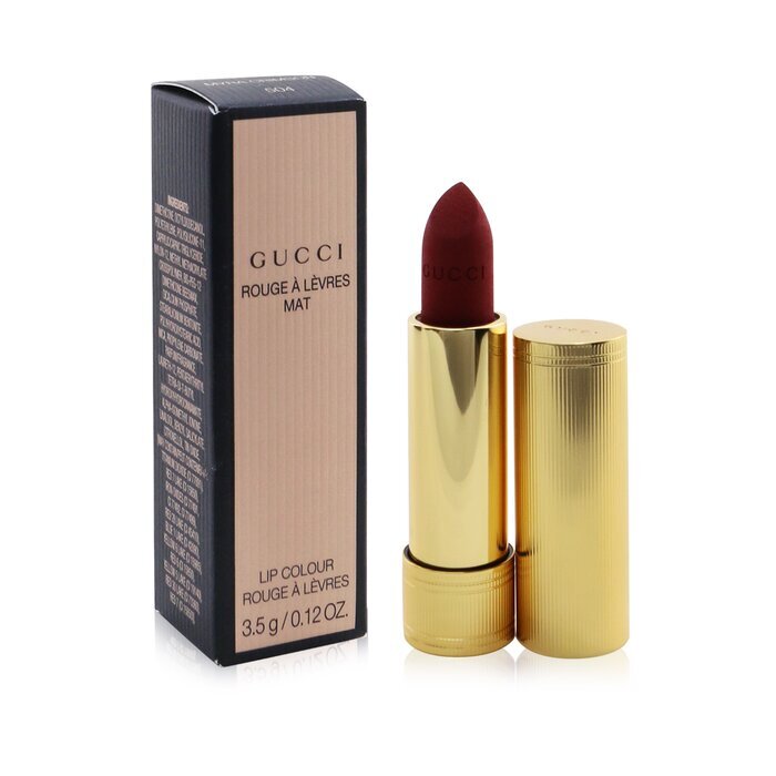 Gucci Rouge A Levres Mat Lip Colour - # 504 Myra Crimson 3.5g/0.1oz