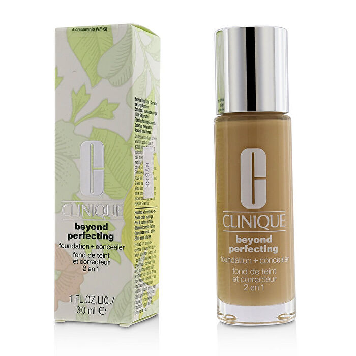 Clinique Beyond Perfecting Foundation & Concealer - # 04 Creamwhip (vf-g) -- 30ml/1oz