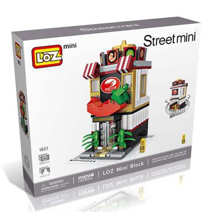 LOZ Mini Blocks - Hot Pot Restaurant Building Bricks Set 20 x 17 x 5 cm
