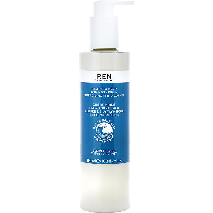 Ren Atlantic Kelp And Magnesium Energising Hand Lotion 300ml/10.1oz