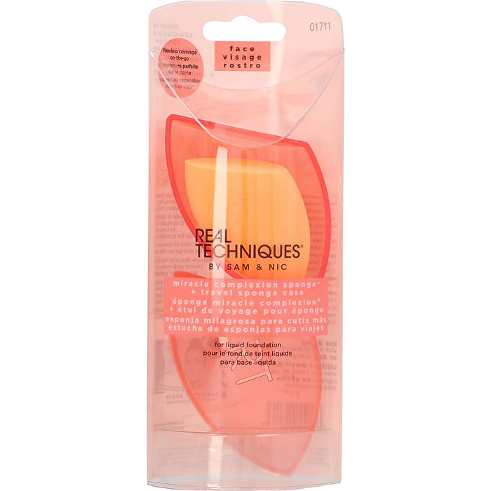 Real Techniques Miracle Complexion Sponge & Travel Case ---