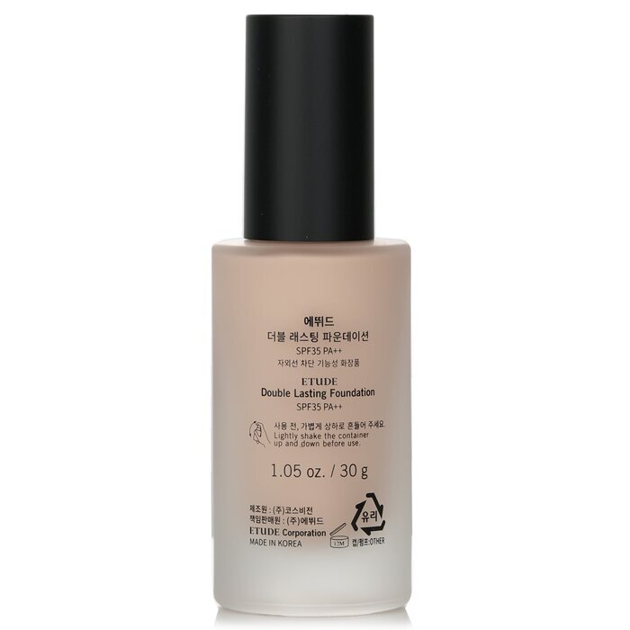 Etude House Double Lasting Foundation SPF 35 - #21C1 Petal (Exp. Date 03 Apr 2026) 30g/1.05oz