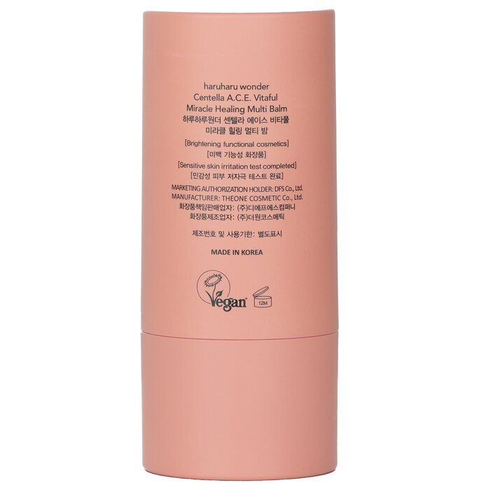 Haruharu Wonder Centella A.C.E. Vitaful Miracle Healing Multi Balm 221639 (Exp. Date 19 Mar 2026) 26g/0.91oz