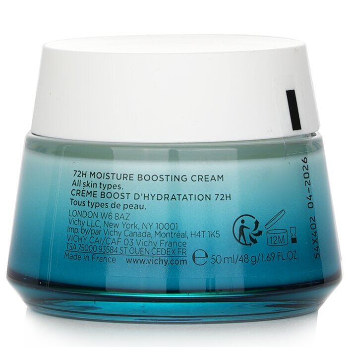 Vichy Mineral 89 72H Moisture Boosting Light Cream 50ml/1.7oz