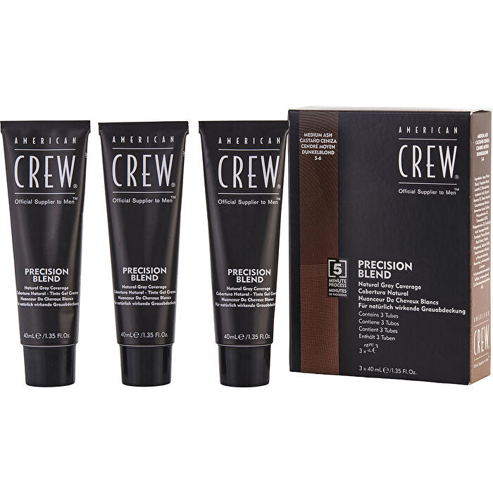 American Crew Set-precision Blend - Medium Ash- 3x 30ml/1.35oz