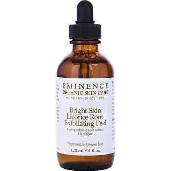 Eminence Bright Skin Licorice Root Exfoliating Peel (with 35 Dual-textured Cotton Rounds) -- 118ml/4oz