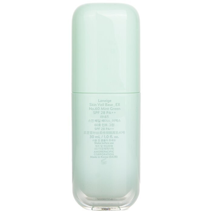 Laneige Skin Veil Base EX SPF 28 - # No. 60 Mint Green (Exp. Date 25 Apr 2026) 30ml