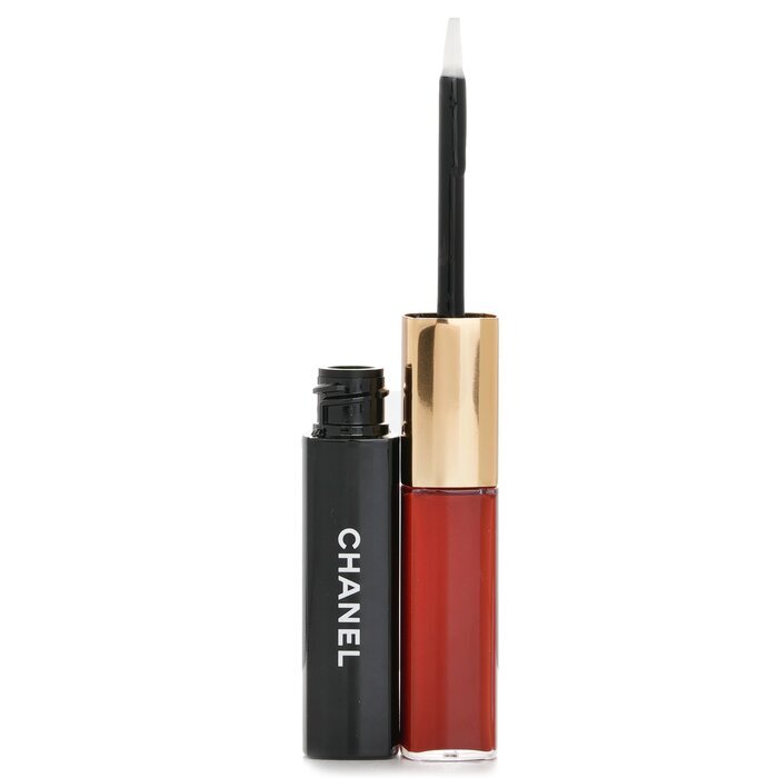 Chanel Le Rouge Duo Ultrawear Liquid Lip Colour - # 176 Burning Red 4.5ml+3.5ml