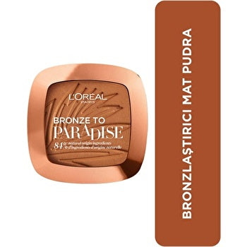 L'oreal Back To Paradise Bronzing Powder - # 03 Back To Bronze 9g/0.31oz