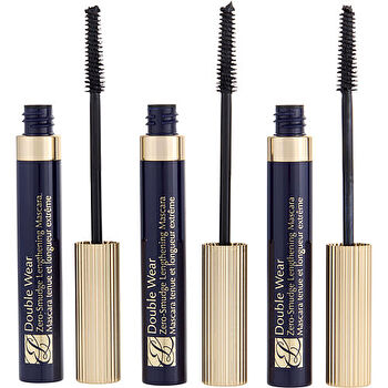 Estee Lauder Double Wear Zero Smudge Lengthening Mascara Trio - # 01 Black 3x 6ml/0.2oz