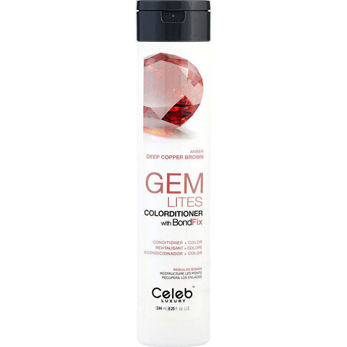 Celeb Luxury Gem Lites Colorditioner With Bondfix Amber 250ml/8.25oz