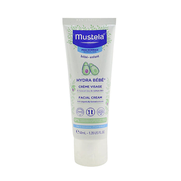 Mustela Hydra-bebe Facial Cream With Organic Avocado - Normal Skin 40ml/1.3oz