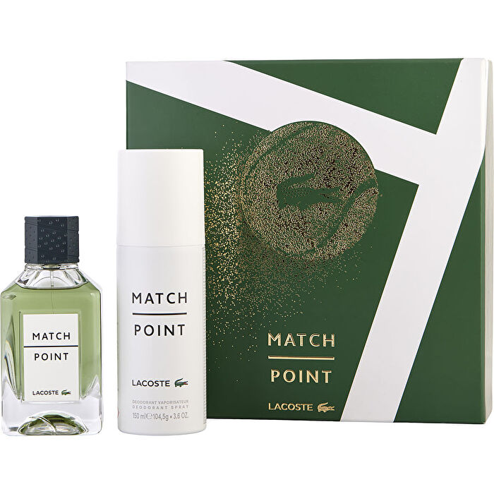 Lacoste Match Point Eau De Toilette Spray 90ml/3.4oz & Deodorant Spray 150ml/5oz