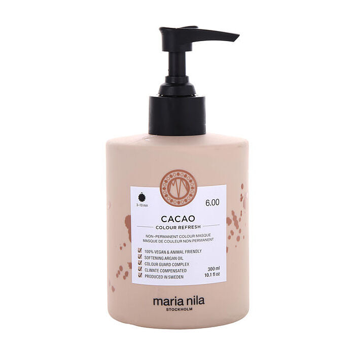 Maria Nila Colour Refresh Non-permanent Colour Mask - Cacao 300ml/10oz
