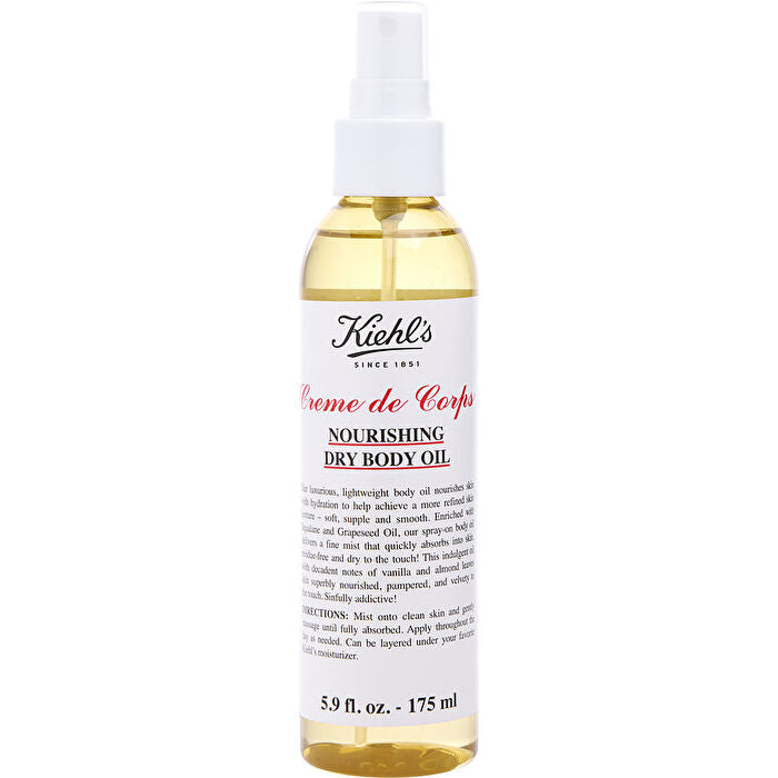 Kiehl's Creme De Corps Nourishing Dry Body Oil 175ml/5.9oz