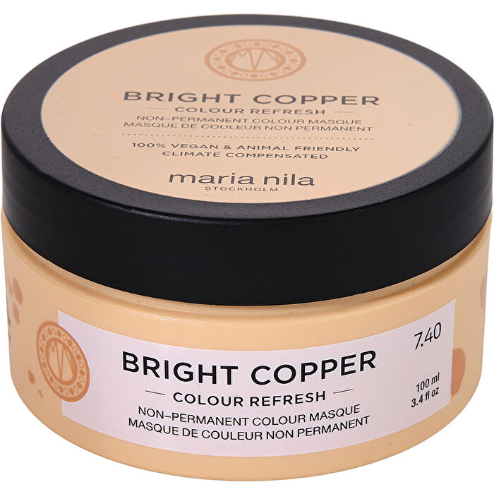 Maria Nila Colour Refresh Non-permanent Colour Mask - Bright Copper 100ml/3.4oz