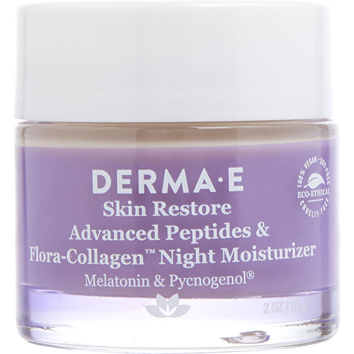 Derma E Skin Restore Advanced Peptides & Flora-collagen Night Moisturizer 56g/2oz