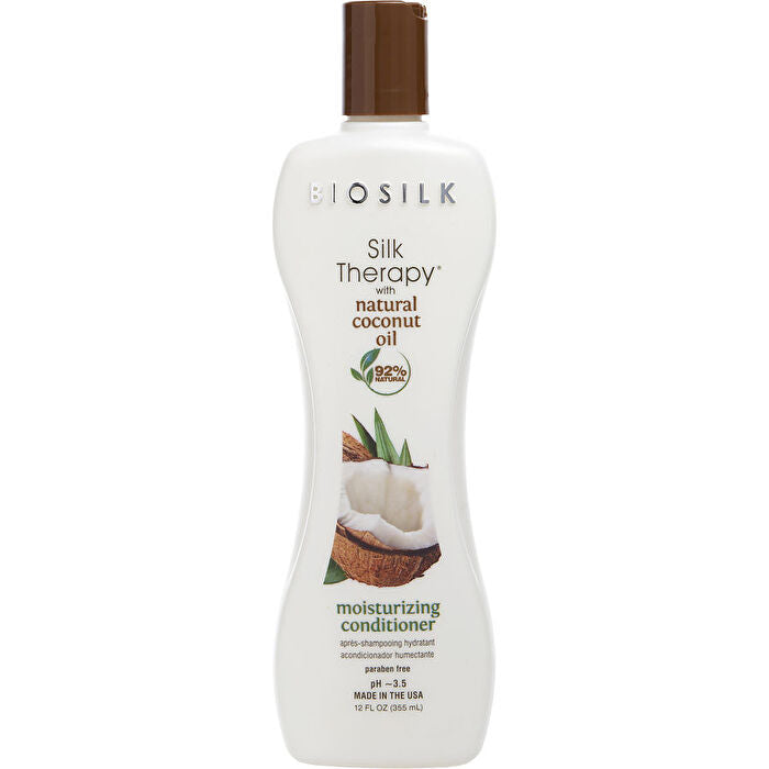 Biosilk Silk Therapy Organic Coconut Oil Conditioner 355ml/12oz