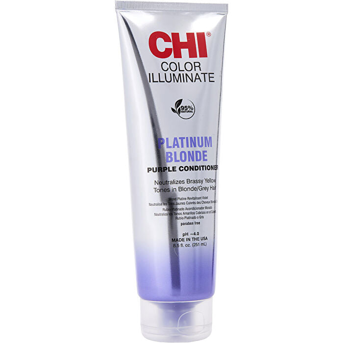 Chi Color Illuminate Conditioner - Platinum Blonde 240ml/8.5oz
