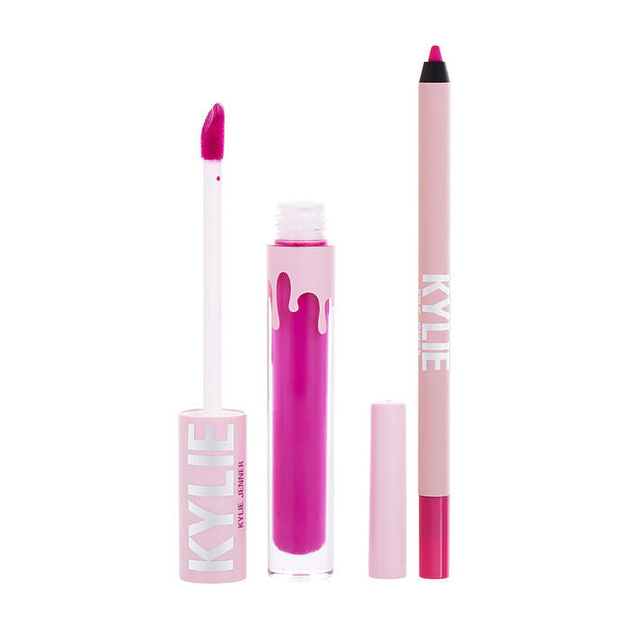 Kylie Jenner Kylie By Kylie Jenner Velvet Lip Kit: Velvet Liquid Lipstick 3ml/0.1oz & Lip Liner 1.1g/0.04oz - # 306 Say No More Velvet 2pcs