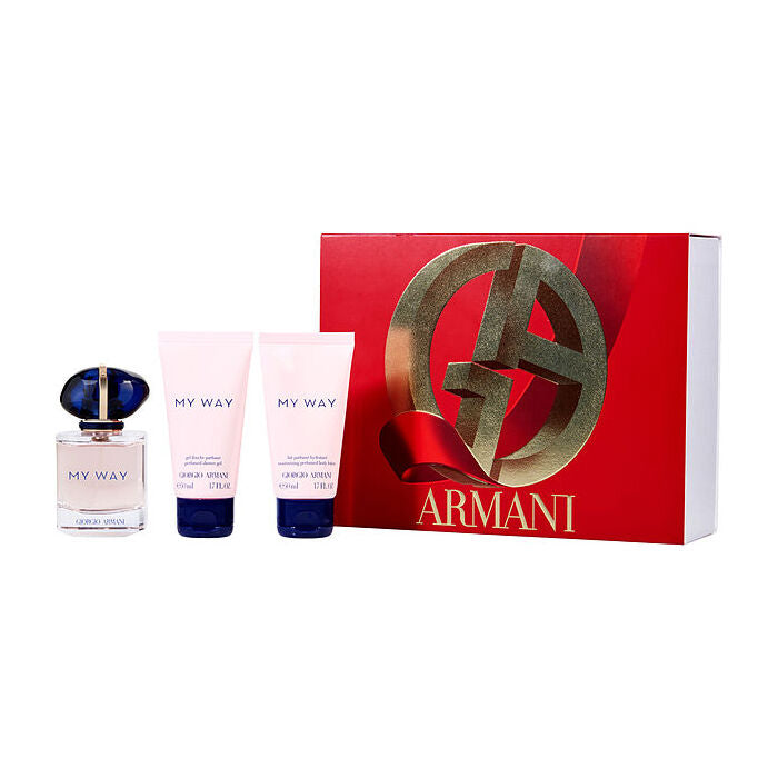 Giorgio Armani Armani My Way Eau De Parfum Spray & Body Lotion & Shower Gel 30ml/1.7oz