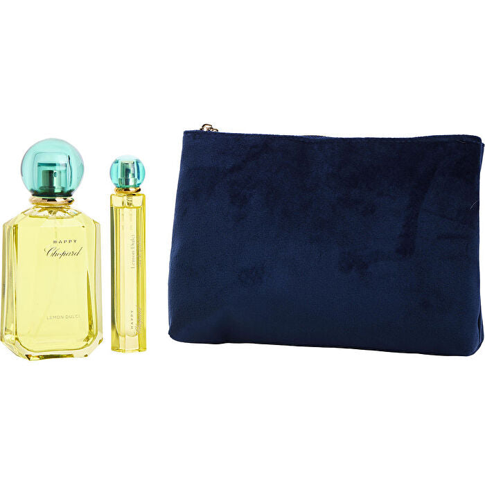 Chopard Happy Chopard Lemon Dulci Eau De Parfum Spray 90ml/3.4oz & Eau De Parfum Spray 0.3oz & Pouch