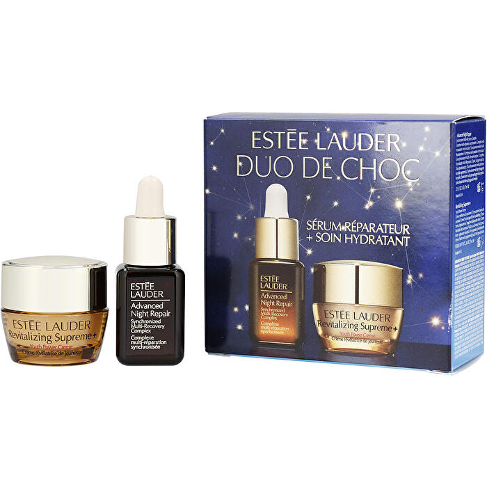 Estee Lauder The Power Pair Set: Advanced Night Repair Synchronized Recovery Complex 7ml/0.23oz & Revitalizing Supreme & Youth Power Creme 7ml/0.23oz 2pcs