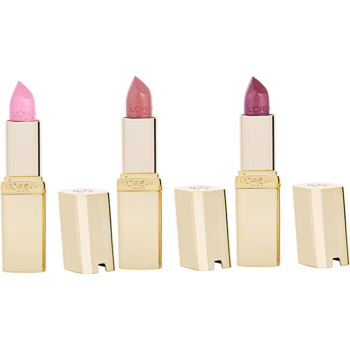 L'oreal Shades Of Nudes Lipsticks Trio: 303 Rose Tendre & 235 Nude & 214 Violet Saturne 3x 3.6g/0.13oz