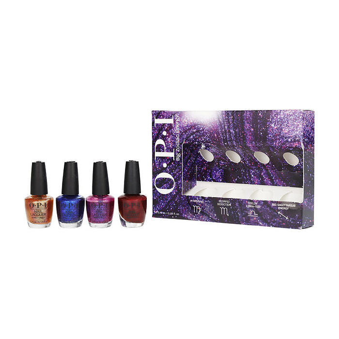 Opi Opi Big Zodiac Energy Set: #virgoals & Scorpio Seduction & Feelin'libra-ted & Big Sagittarius Energy 4x 3.75ml/0.12oz