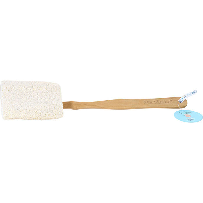 Spa Accessories Loofah Back Brush (pressed 17" Long Detachable)