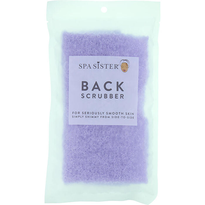 Spa Accessories Spa Sister Seriously Smooth Back Scrubber - Purple