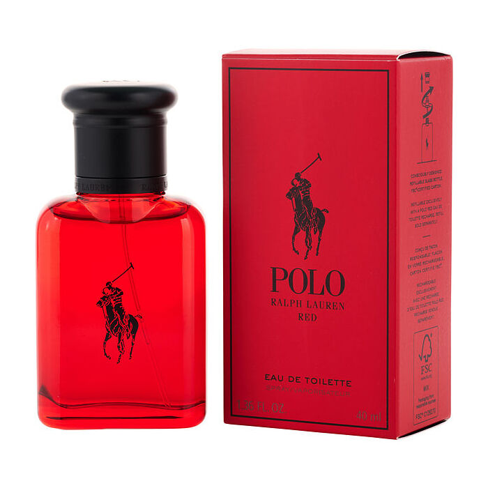 Ralph Lauren Polo Red Eau De Toilette Refillable Spray 30ml/1.35oz