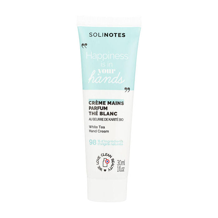 Solinotes White Tea Hand Cream 30ml/1oz