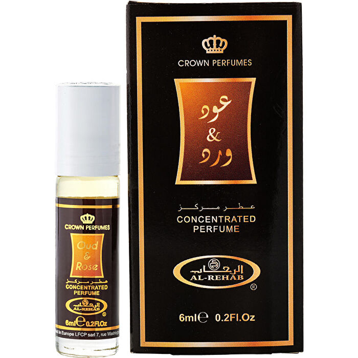 Al Rehab Oud Rose Concentrated Perfume Oil 0.2oz