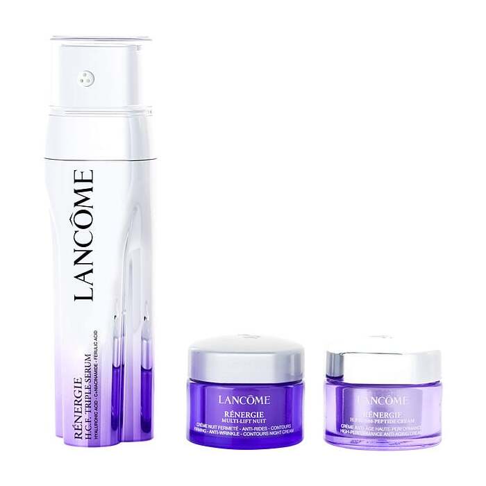 Lancome Renergie Triple Serum Holiday Set: Renergie H.c.f. Triple Serum 50ml/1.7oz & Renergie H.p.n. 300-peptide Cream 15ml/0.5oz & Renergie Night Cream 15ml/0.5oz 3pcs